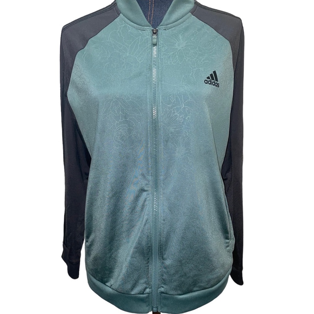 Adidas floral Embosed Track Jacket DW4158 size L